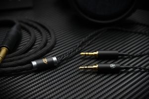 Audeze LCD-1 Headphone Cable - Philips Fidelio X3 Headphone Cable - Close Up