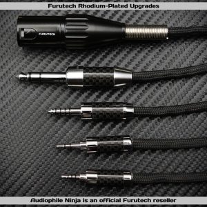 Audiohphile Ninja Vanish - Furutech Rhodium Plated Connectors