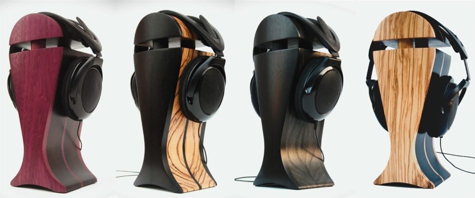 Audiophile Ninja Introduces Exotic Wood Headphone Stands