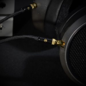 Dual SMC Headphone Cable - Legacy Hifiman HE Series - Screw on Connectors Attached